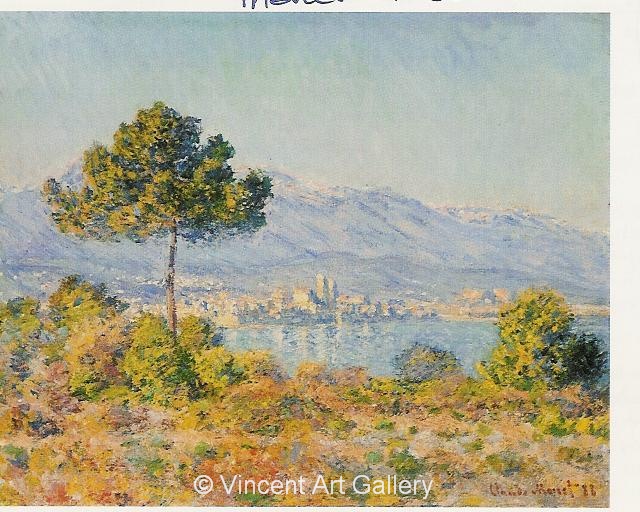 A530, MONET, View of Antibes from the Notre-Dame Plateau